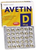 Avetin D 50 ug x 60 kaps miękkich (Avet Pharma)