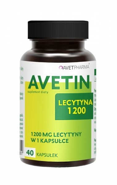 Avetin Lecytyna 1200 x 40 kaps (Avet Pharma)