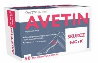 Avetin Skurcz Mg+K x 50 tabl powlekanych (Avet Pharma)