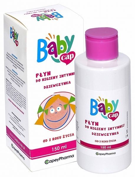 Babycap płyn do higieny intymnej DZIEWCZYNKA 150 ml