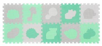 Babyono puzzle piankowe Zwierzęta x 10 szt (396/01)
