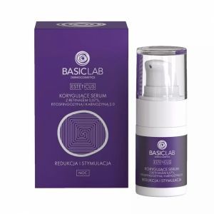 BasicLab Esteticus - korygujące serum z retinalem 0,07%, fitosfingozyną i Karnozyną 2.0 Redukcja i Stymulacja 15 ml