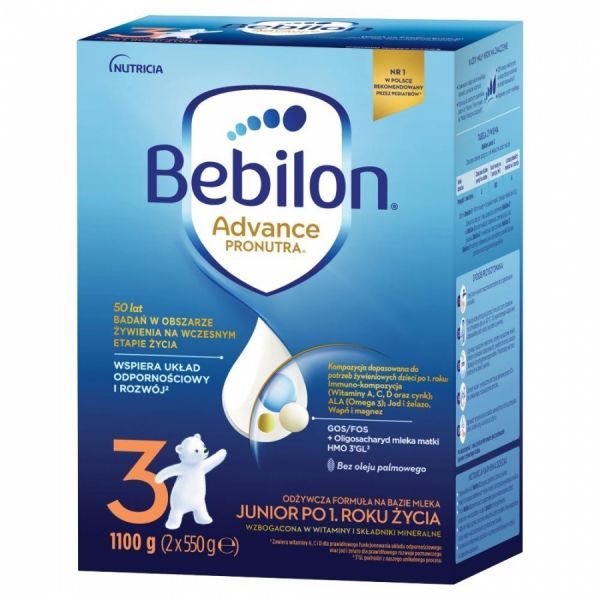 Bebilon 3 z Pronutra Advance 1100 g