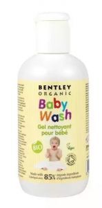 Bentley Organic naturalny dziecięcy żel do mycia i szampon z aloe vera, rumiankiem i lawendą 250 ml