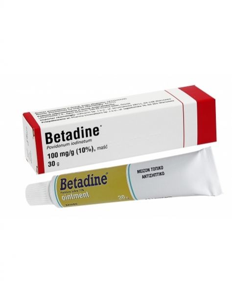 Betadine 100 mg/g maść 30 g (import równoległy - Inpharm)