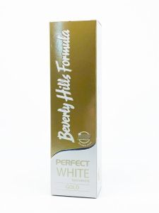 Beverly Hills Formula Perfect  White Gold wybielająca pasta do zębów 100 ml