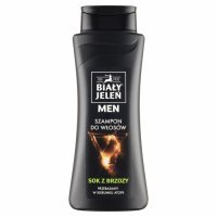Biały jeleń szampon hipoalergiczny z sokiem z brzozy dla mężczyzn 300 ml