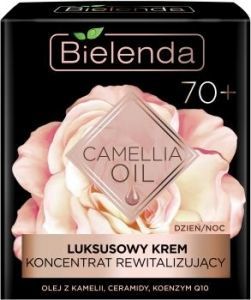 Bielenda Camellia Oil 70+ luksusowy krem koncentrat rewitalizujący na dzień i noc 50 ml