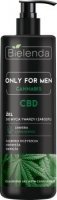 Bielenda Only for Men Cannabis żel do mycia twarzy i zarostu 190 g