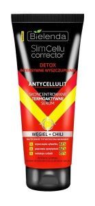 Bielenda Slim Cellu Corrector Detox Skoncentrowane Termoaktywne Serum Węgiel i Chili 250 ml