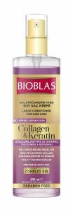 Bioblas kolagenowo - keratynowa odżywka w płynie do włosów cienkich i zniszczonych 200 ml
