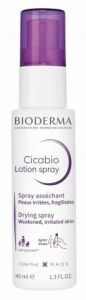 Bioderma Cicabio Lotion spray - antybakteryjny lotion w sprayu o działaniu regenerującym i osuszającym 40 ml