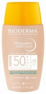 Bioderma Photoderm Nude Touch Mineral podkład mineralny z efektem nude - odcień bardzo jasny sp50+ 40 ml