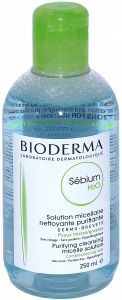 Bioderma Sebium H2O - antybakteryjny płyn micelarny do oczyszczania twarzy 250 ml (dostępne ostatnie sztuki)