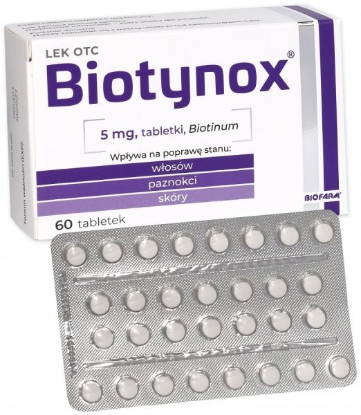 Biotynox 5 mg x 60 tabl
