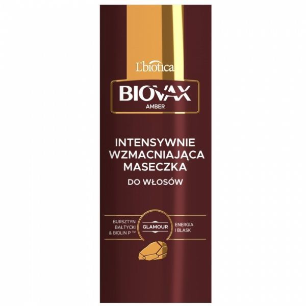 Biovax Amber intensywnie wzmacniająca maska do włosów 150 ml