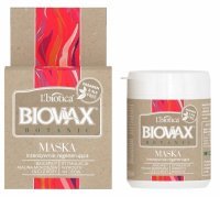 Biovax Botanic maska regenerująca (baicapil, malina moroszka, olej z róży) 250 ml