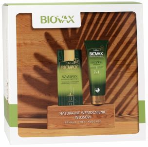 Biovax promocyjny zestaw Bambus + Olej Avocado - szampon do włosów 200 ml + odżywka 7w1 200 ml