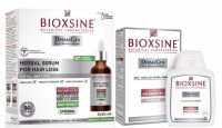 Bioxsine Dermagen promocyjny zestaw - serum przeciw wypadaniu włosów 3 x 50 ml + szampon do włosów tłustych (biały) 300 ml