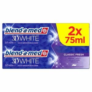 Blend-a-med 3d white classic fresh pasta do zębów 2 x 75 ml
