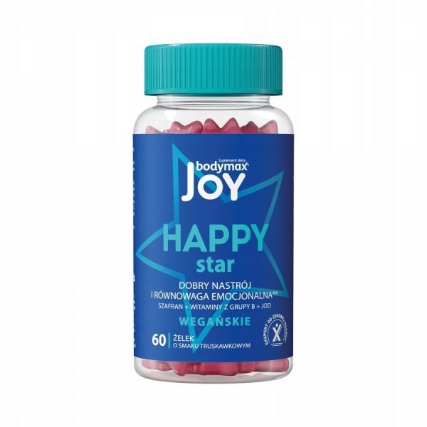 Bodymax Joy HAPPY star x 60 żelek