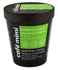 Cafe Mimi szampon - scrub do włosów Objętość 330 ml