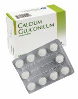 Calcium gluconicum x 50 tabl o smaku cytrynowym