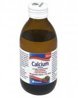Calcium syrop truskawkowy 150 ml (aflofarm)