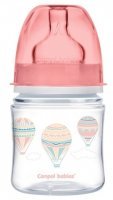 Canpol babies antykolkowa butelka szerokootworowa EasyStart "In the Clouds" 120 ml (35/224) różowa