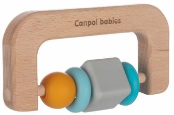 Canpol babies gryzak drewniano- silikonowy dla niemowląt (80/301)