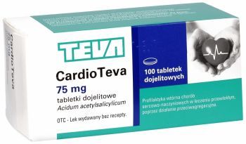 Cardioteva 75 mg x 100 tabl dojelitowych