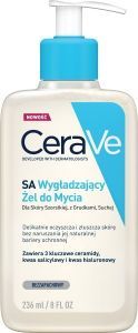 Cerave SA wygładzający żel do mycia (skóra szorstka, z grudkami, sucha) 236 ml