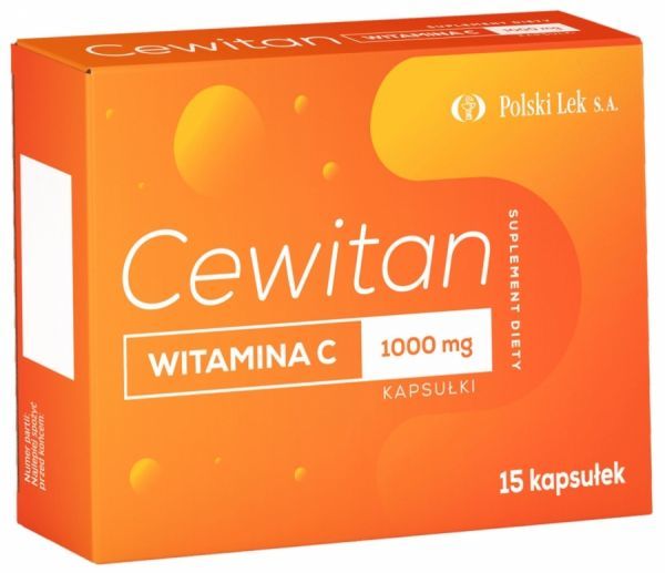 Cewitan Witamina C 1000 mg x 15 kaps
