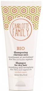 Charlotte Family szampon do włosów suchych - aloes i oleje roślinne 250 ml