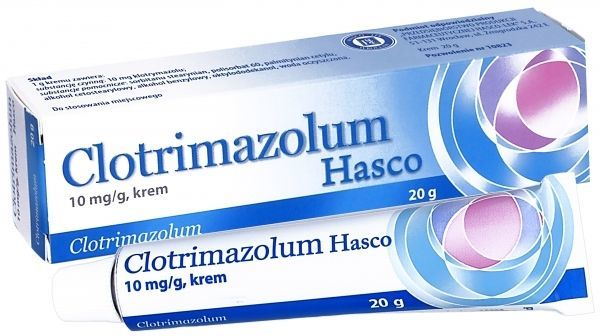 Clotrimazolum hasco 1% krem 20 g
