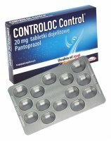 Controloc control 20 mg x 14 tabl dojelitowych