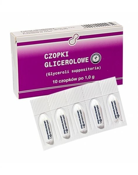 Czopki glicerolowe 1 g x 10 szt  (olsztyn)