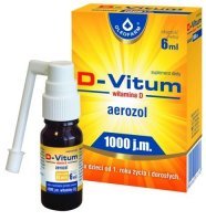 D-Vitum witamina D 1000 j.m aerozol 6 ml