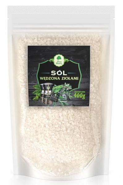 Dary Natury sól wędzona ziołami (uzupełniacz do młynka) 400 g