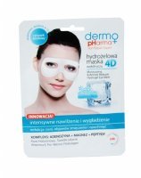 Dermo Pharma hydrożelowa maska 4D wokół oczu intensywne nawilżenie i wygładzenie