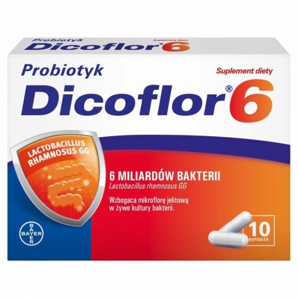 Dicoflor 6 x 10 kaps (nowy skład)