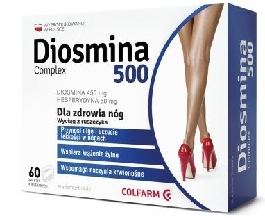 Diosmina 500 complex x 60 tabl