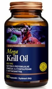 Doctor Life Mega Krill Oil x 60 kaps
