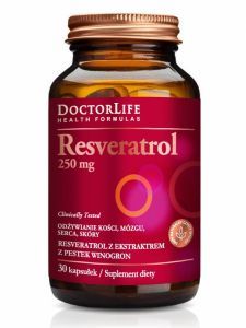 Doctor Life Resveratrol 250 mg x 30 kaps
