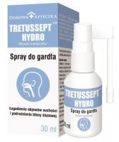 Domowa Apteczka Tretussept Hydro spray do gardła 30 ml