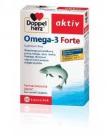 Doppel herz aktiv omega-3 forte x 60 kaps