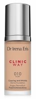 Dr Irena Eris Clinic Way - kryjący dermofluid przeciwzmarszczkowy SPF 30 (010 - Ivory) 30 ml