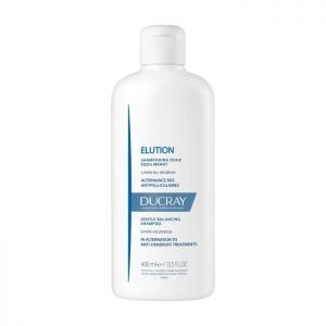 Ducray elution - delikatny szampon przywracający równowagę skórze głowy 400 ml (nowa formuła)