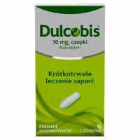 Dulcobis 10 mg x 6 czopków