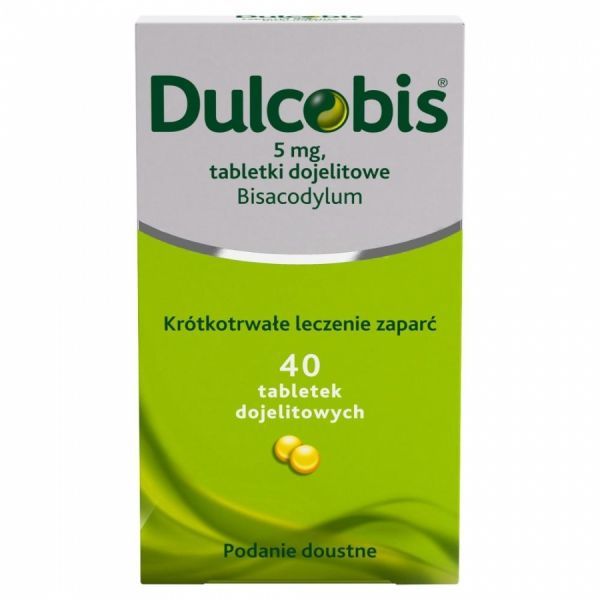 Dulcobis 5 mg x 40 tabl dojelitowych